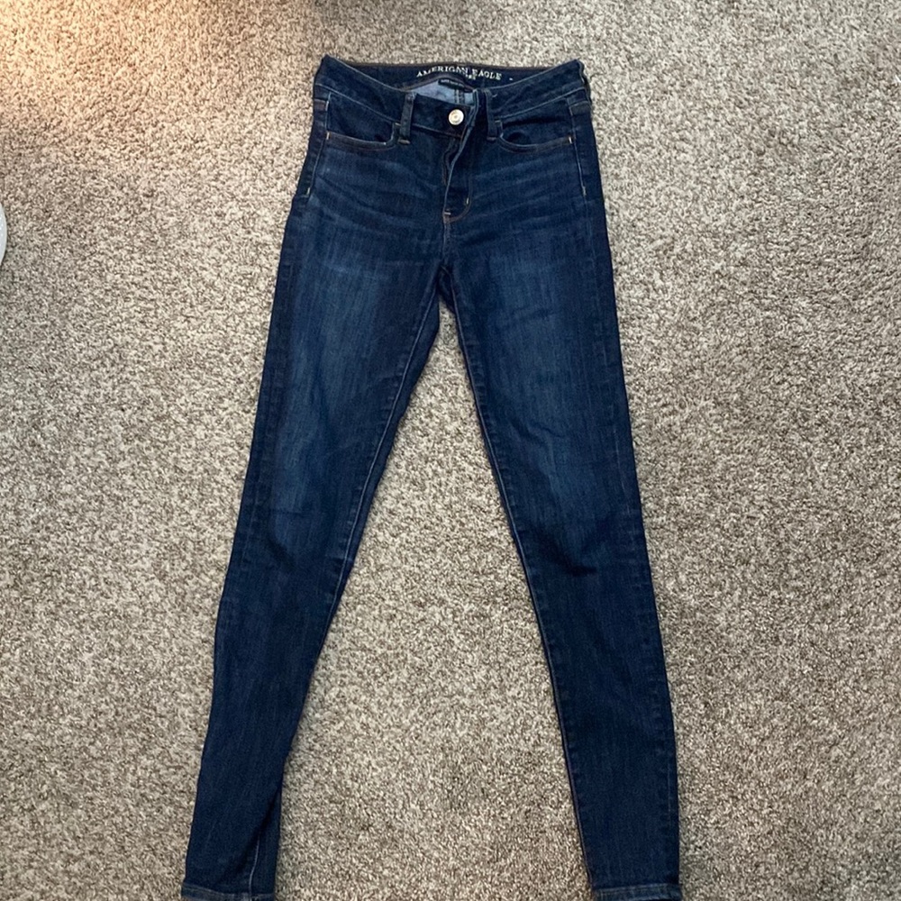 American Eagle Super Super Stretch X Hi-Rise Jegging